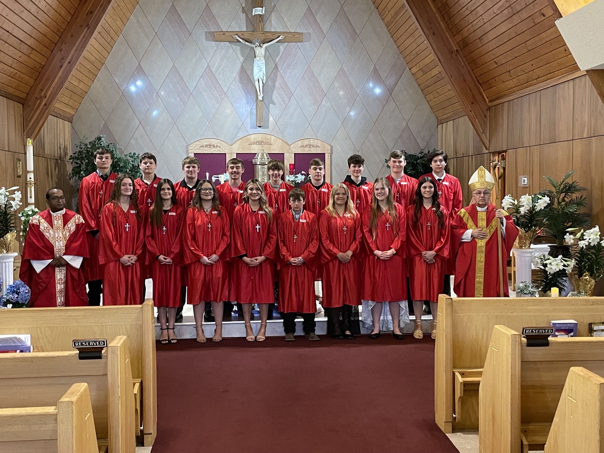 St. Gertrude, St. Lawrence and St. Theresa Catholic Parishes Flasher, ND